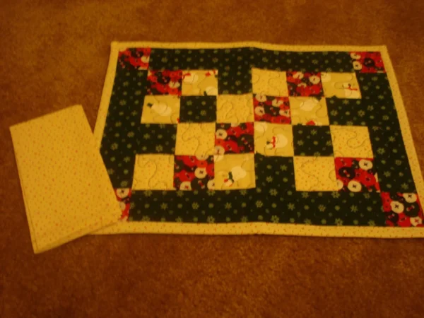 Christmas Place Mats with Napkins