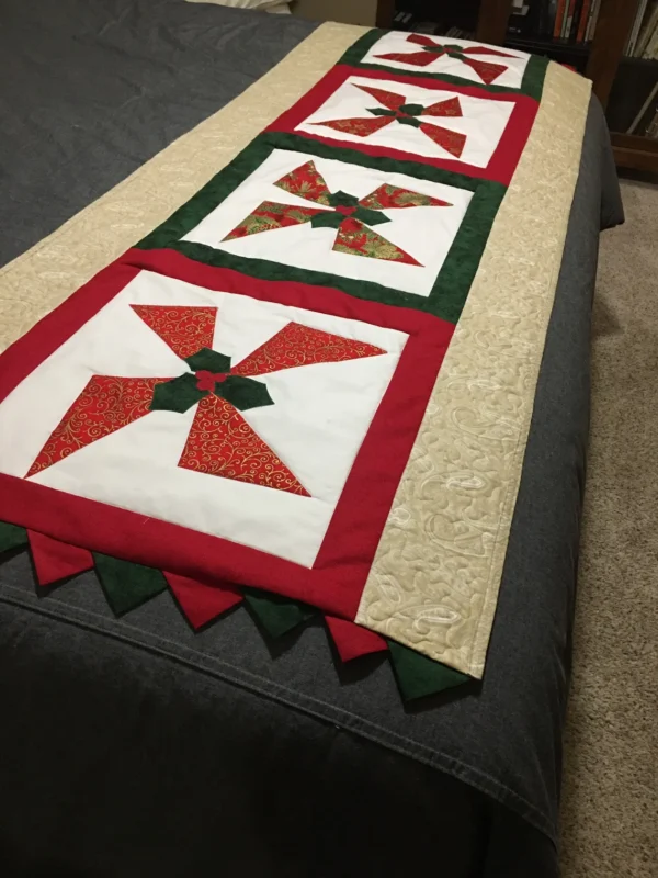 Christmas Bed Runner or Table Runner